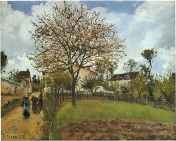 カミーユ・ピサロ Painting - ルーブシエンヌの風景 1870年 カミーユ・ピサロ